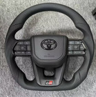 Toyota Landcruiser 200, 300, 70 series,  & Hilux GR Steering Wheel Leather