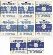1946-1948 Sawyer View-Master Vintage Reels - Lot of Fairy Tale Reels FT-1 - FT-8