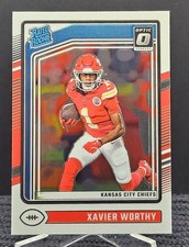 2024 Optic Xavier Worthy RATED ROOKIE (RC) Kansas City Chiefs #300