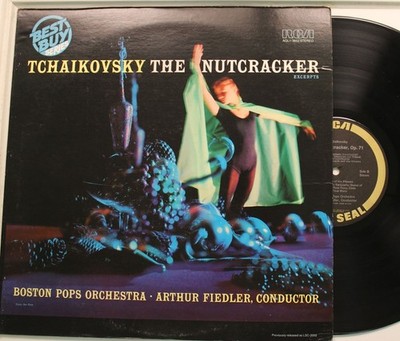 Arthur Fiedler Lp Tchaikovsky: The Nutcracker On Rca - Vg++ to NM / Vg++