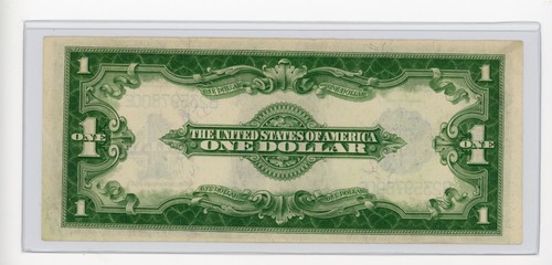 1923 $1 HORSE BLANKET SILVER CERTIFICATE LARGE SIZE UNCIRCULATED - Picture 2 of 2