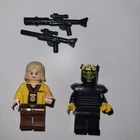 LEGO Opress Savage and Luke Minifigure Lot of 2 Star Wars 2 Blasters
