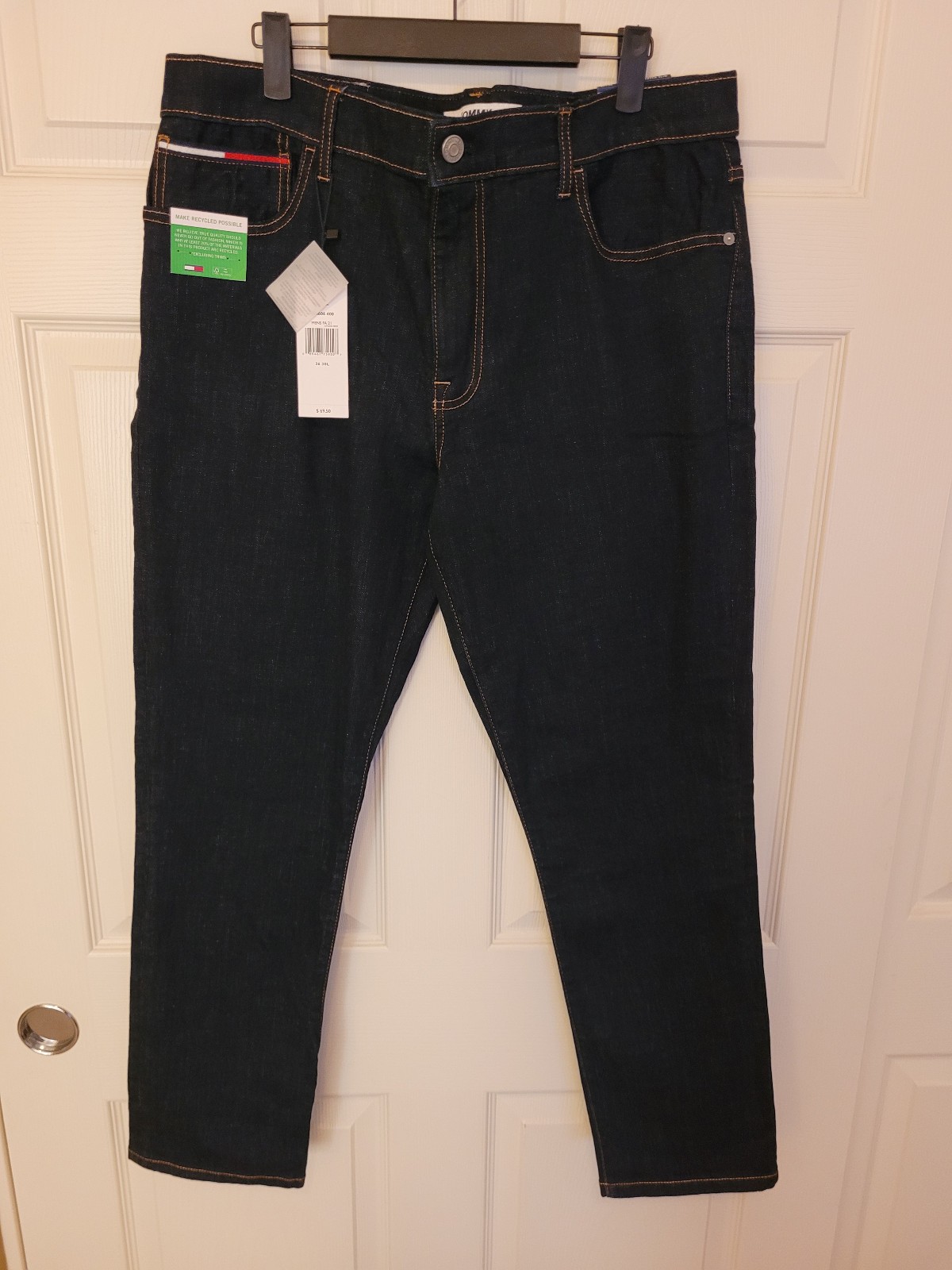 's Blue Tj Flex Stretch Slim Jeans 36x30