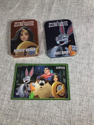 McDonalds Warner Brothers Multiverse Wonder Woman / Bugs Bunny Puzzle Included