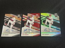 2020 Elite Extra Edition Levi Thomas ASPIRATIONS RED DIE CUT AUTO #8/21 + AUTO