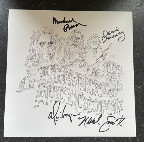 The Revenge Of Alice Cooper 2LP Vinyl + SIGNED Art Card - Picture 2 of 3