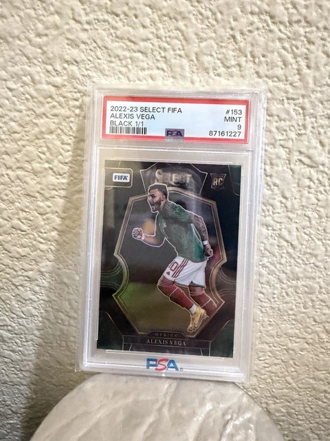 2022-23 FIFA Select Alexis Vega Black 1/1 PSA 9