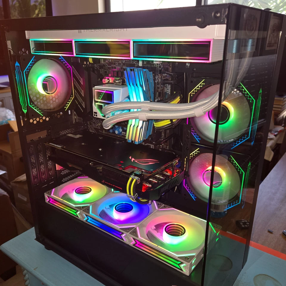 Gaming PC Desktop | Intel 8600 | ASUS Strix RX 580 8Gb GPU | 32Gb DDR4 | SSD - Image 2 of 4