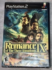 Romance of the Three Kingdoms IX Sony Playstation 2 PS2 Brand New Sealed
