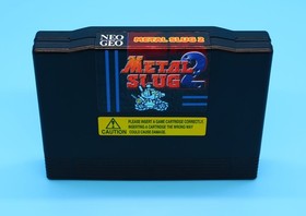 Metal Slug 2 English AES &bull; Neo Geo NGH Console/System &bull;&nbsp;SNK ~ Contra Shmup