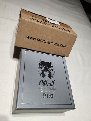 Pitbull Gold PRO Head Skull Face Shaver for Men - BRAND NEW & SEALED IN BOX   