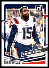 Ezekiel Elliott 2023 Donruss #201 Patriots NFL READ FREE SHIPPING AutographDen