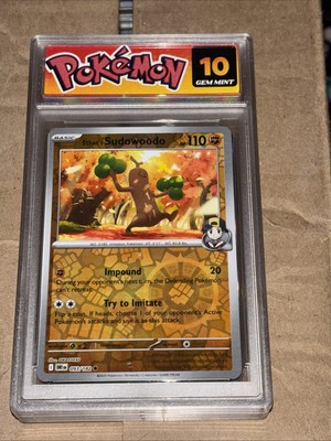 Ethan's Sudowoodo 93/182 - Destined Rivals Reverse Holo Common Gem