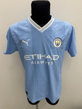 Puma Ultraweave Manchester City 2023/24 Home Player Issue Jersey T-shirt Size M