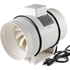 8 Inch Exhaust fan Pipeline booster fan Inline duct fan 740 CFM Duct High 