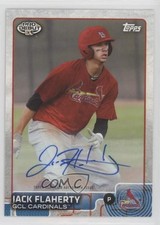 2015 Topps Pro Debut Auto Jack Flaherty #121 Auto 5x2