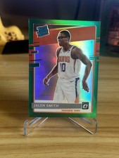 2020-21 Optic Jalen Smith Green Prizm Rated Rookie /5 SSP #160