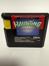 Haunting starring Polterguy Sega Genesis Cleaned, Tested, Authentic - Cart Only