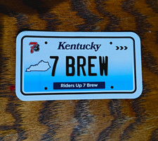 7 Brew Kentucky "Riders Up" State Sticker