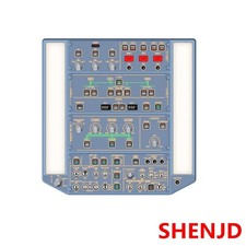 Pannello sopraelevato WINGFLEX A320 + IRS e pannelli di illuminazione per Airbus PC Flight Sim