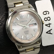 CITIZEN Wicca Eco-Drive Watch SOLAR Solar Working 489