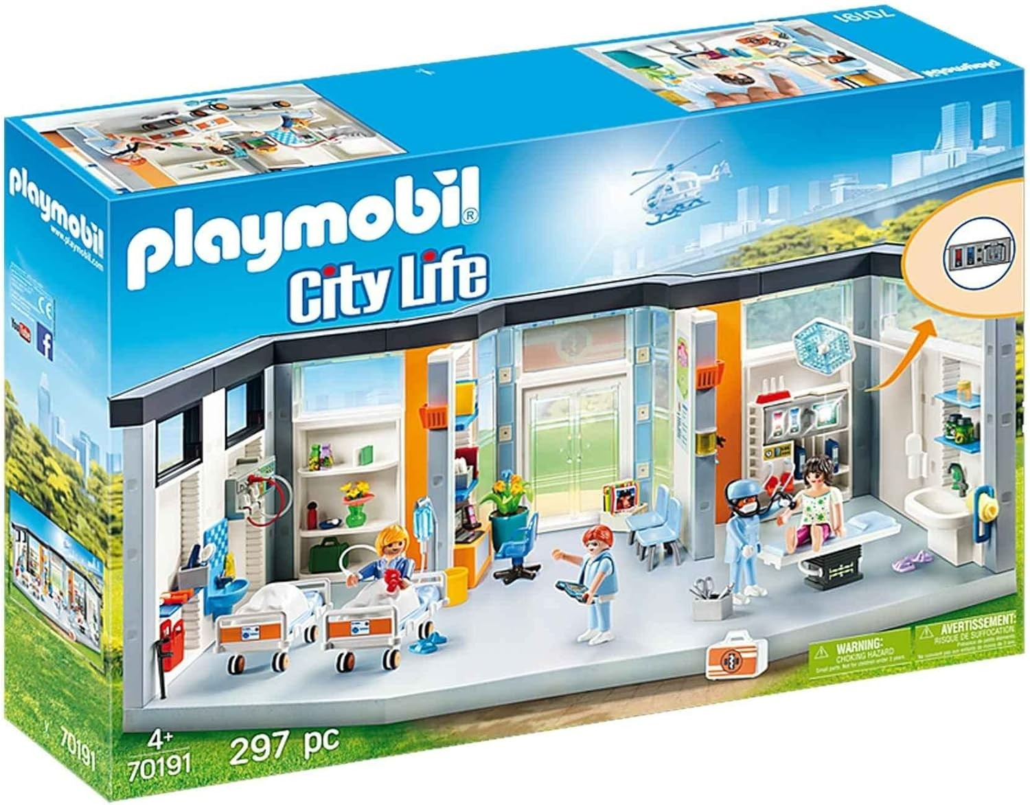 Playmobil 70191 clinique équipée le cadeau d'anniversaire idéal pour futur médecin