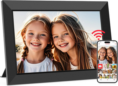 Frameo 10.1'' WiFi Digital Photo Frame with Touch Screen & 32GB Memory