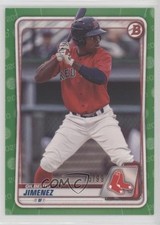 2020 Bowman Draft Green Border 75/99 Gilberto Jimenez #BD-137 s3g