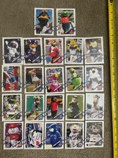 2021 Topps Opening Day Baseball Mascots Mr. Met, Freebird, Clark, Reds Lot of 22