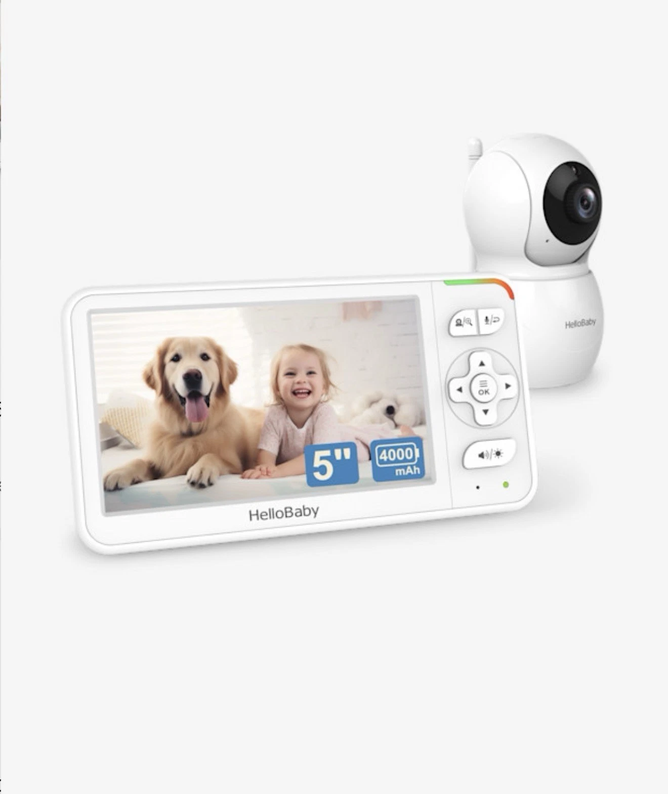 Hello Baby 5.0 Baby Monitor HB6256-M