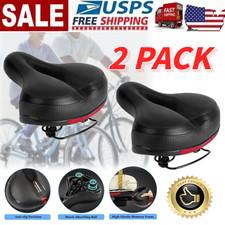 Extra Wide Big Bum Bike Bicycle Saddle Seat Gel Cushion Sporty Soft Comfort Pad 