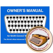 Smith Corona Vantage Typewriter User Manual Instruction Manual Owner's Booklet thumbnail