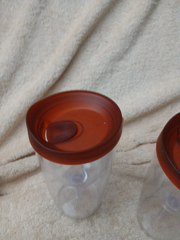 Vino 2 Go Portátil Aislado Doble Pared Copa de Vino Rojo A Prueba de Derrames Tapa Barcos Foto 2 de 4