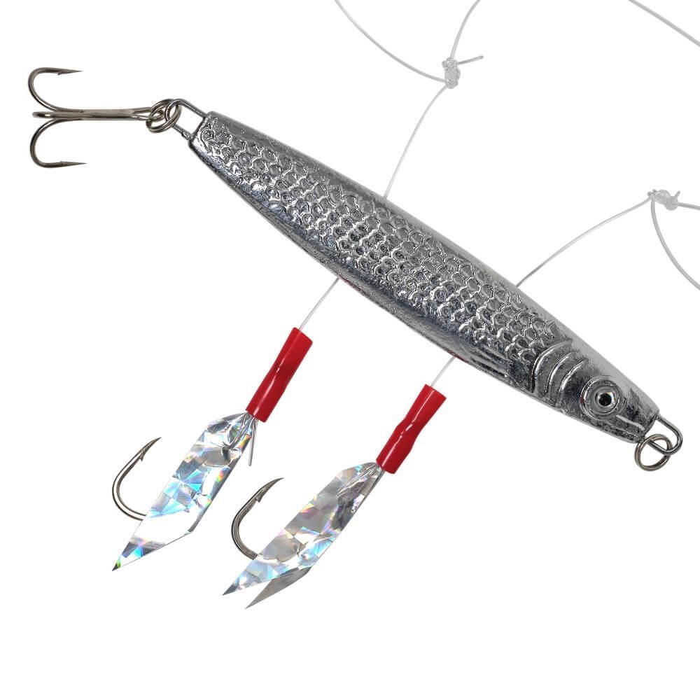 Axia Flash Stinger 2/0 flash rig 60g stinger / Feather Rig