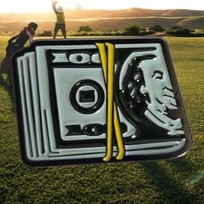 "Bank Roll" Money Stack Golf Ball Marker with Magnetic Clip