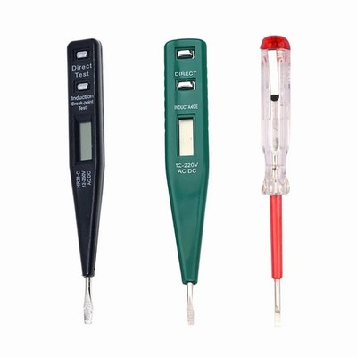 Gaqqee Digital Voltage Tester Pen - Non-Contact Induction AC DC 12-250V