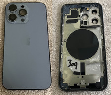 Apple iPhone 13 Pro rear back housing glass chasis Blue 309 
