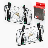 2X Elektrischer Fensterheber Mit Platte Set Vorne Links Rechts FüR VW Tiguan 5N