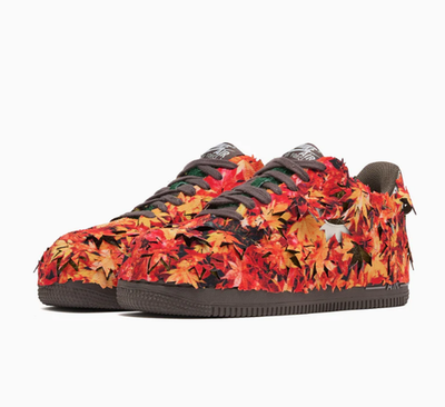 NEW Nike Air Force 1 Low PRM Leaf Camo Autumn Leaves IM8062-368