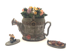 BOYDS UNCLE BENS TREASURE BOXS KENDREAS WATERING CAN W/SPRINKLE MCNIBBLES  