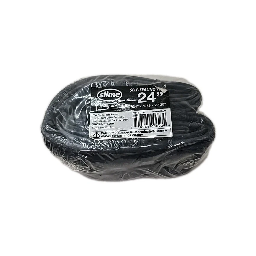 Slime Extra Strong Self-Sealing Bicycle Tube Schrader 24" X 1.75-2.125" New USA - Image 2 of 4