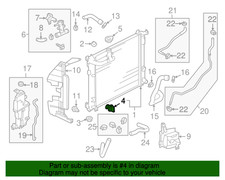 New Genuine Nissan Cock-Water Drai 2144001G10 / 21440-01G10 OEM