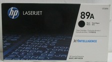 NEW Genuine Original HP 89A Toner Cartridge CF289A OPEN BOX and OPEN TUB