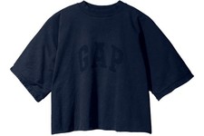 Yeezy Gap 78 Crop Dove No Seam Tee Dark Blue Size Medium