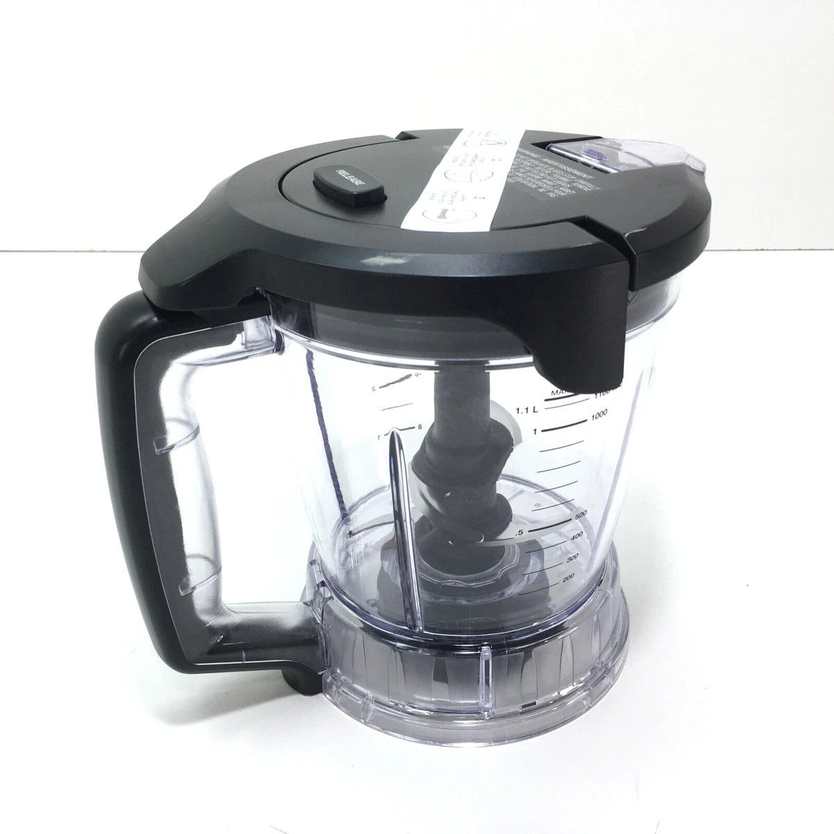 Ninja 72 oz. Square Blender Jar/Pitcher w/Lid and Blade BL490 BL491 Bl492 BL493