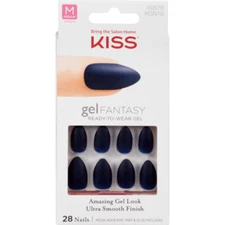 Kiss Gel Fantasy Ready-To-Wear Gel Medium Nails, KGN16 60678 New