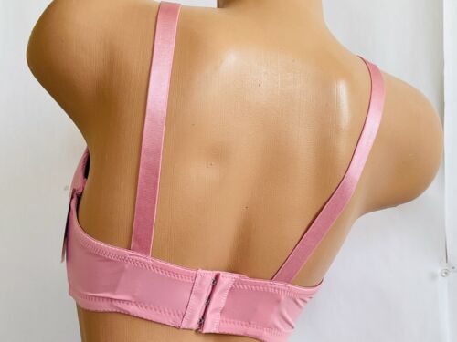 3-6 PLUS SIZE WOMEN'S Bras T-Shirt Plunge SEXY SMOOTH BRA 618 LIGHT PAD 34D-44DD - Picture 5 of 12