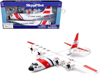 LOCKEED C-130 HERCULES AIRCRAFT ''US COAST GUARD'' SNAP MODEL KIT BY NEW RAY 20617