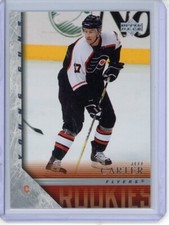 2005-06 Upper Deck Series 2 Jeff Carter Young Guns #444 Rookie