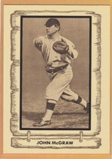 1981 CRAMER BASEBALL LEGENDS JOHN MCGRAW #43 GIANTS NMMT *A2606